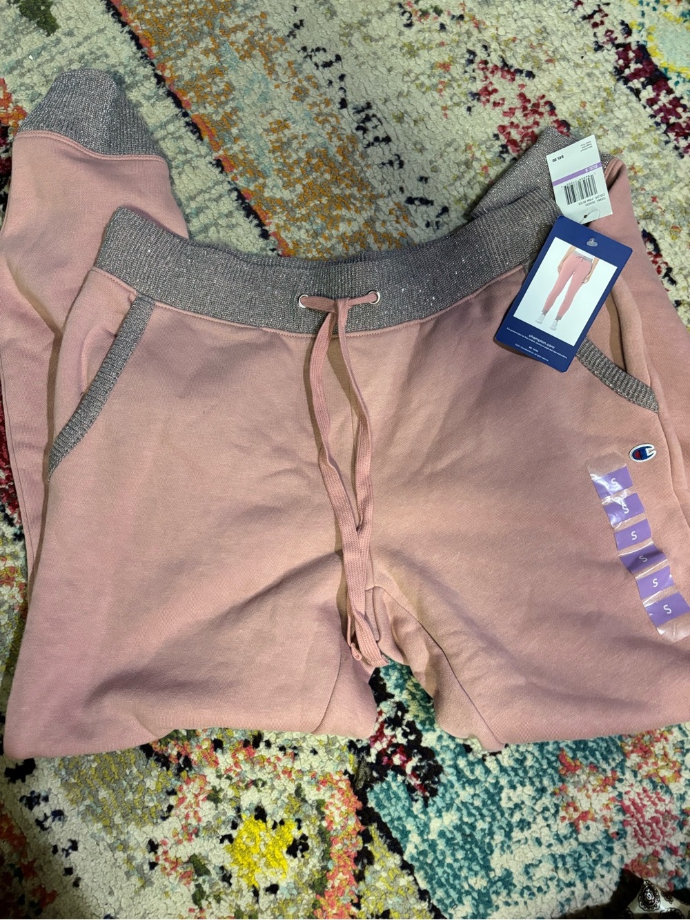 Champion Pink Drawstring Joggers